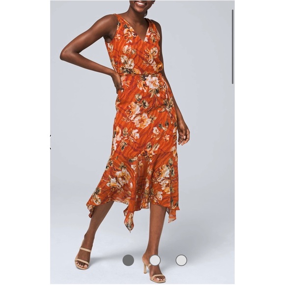 Silk floral dress NWT - Picture 1 of 6